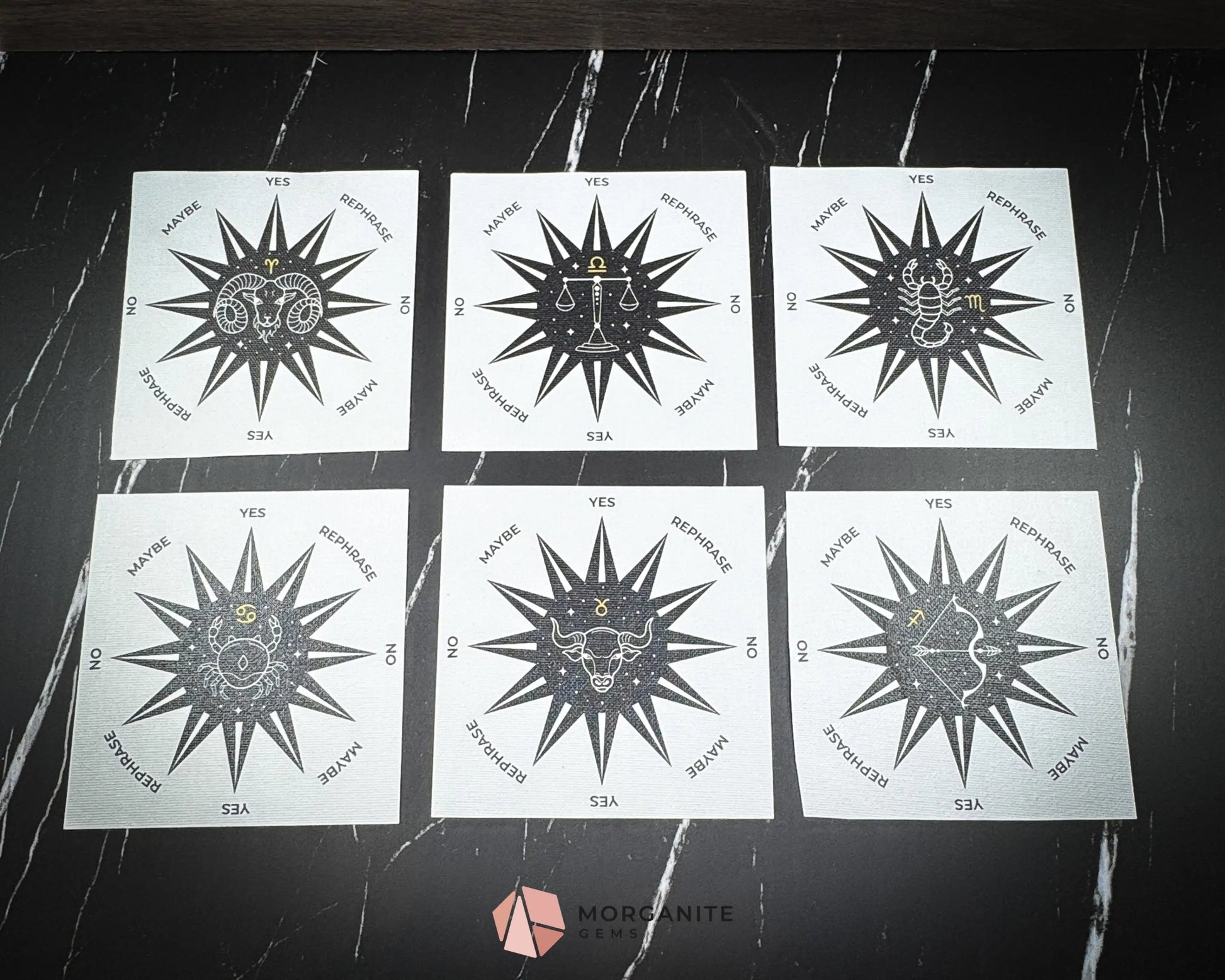 Zodiac Pendulum Mat – 5’’ Divination Cloth for Astrology Dowsing & Spiritual Readings - Home & Living